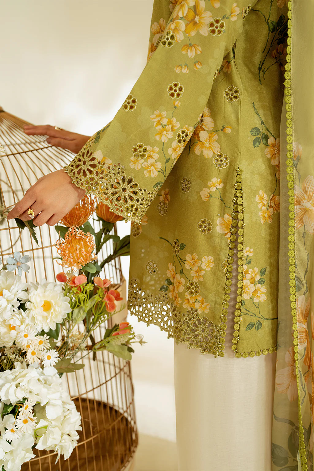OLIVE PRINT ZB-1070