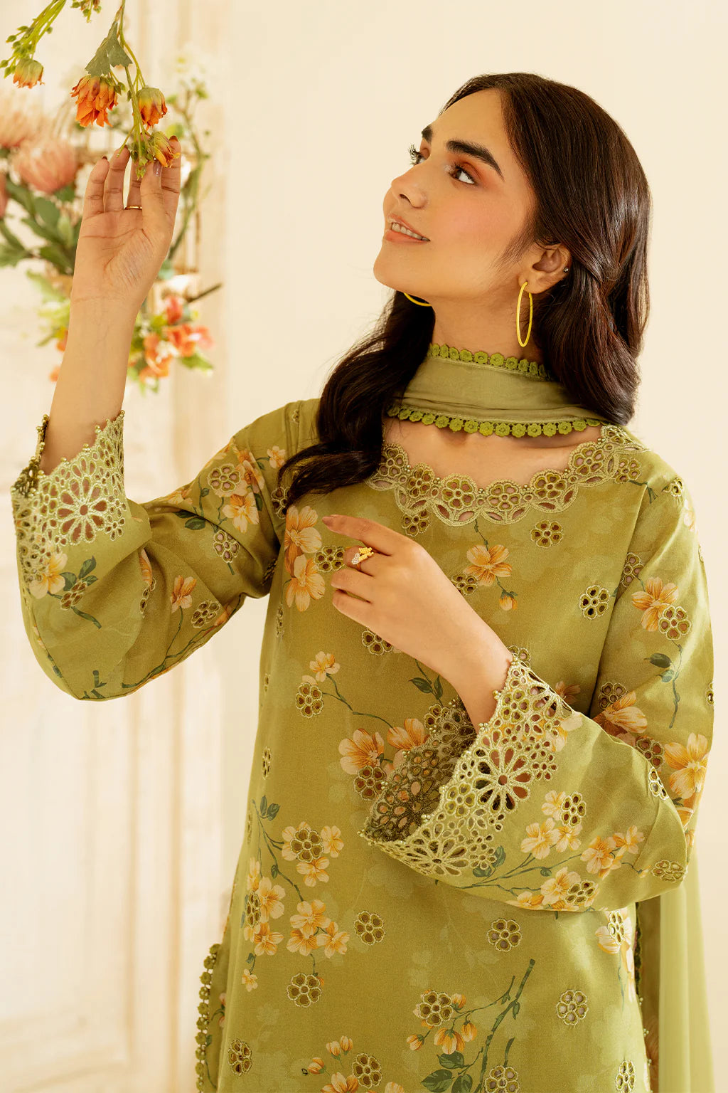 OLIVE PRINT ZB-1070