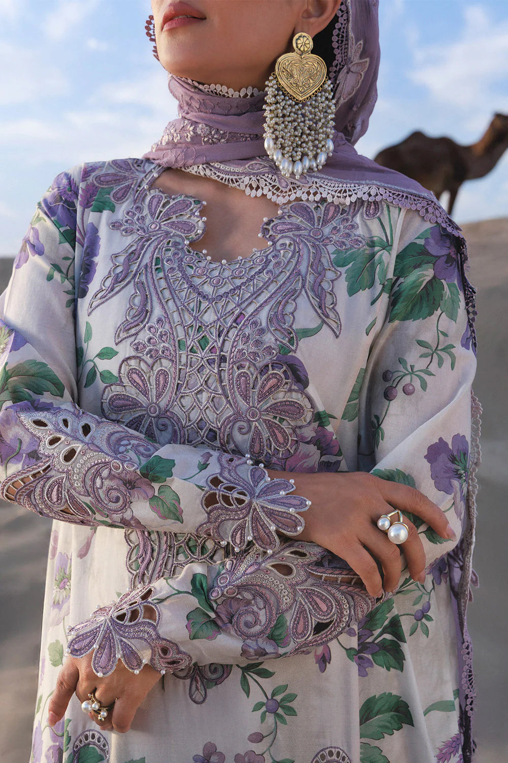 LILAC PRINT ZB-1071
