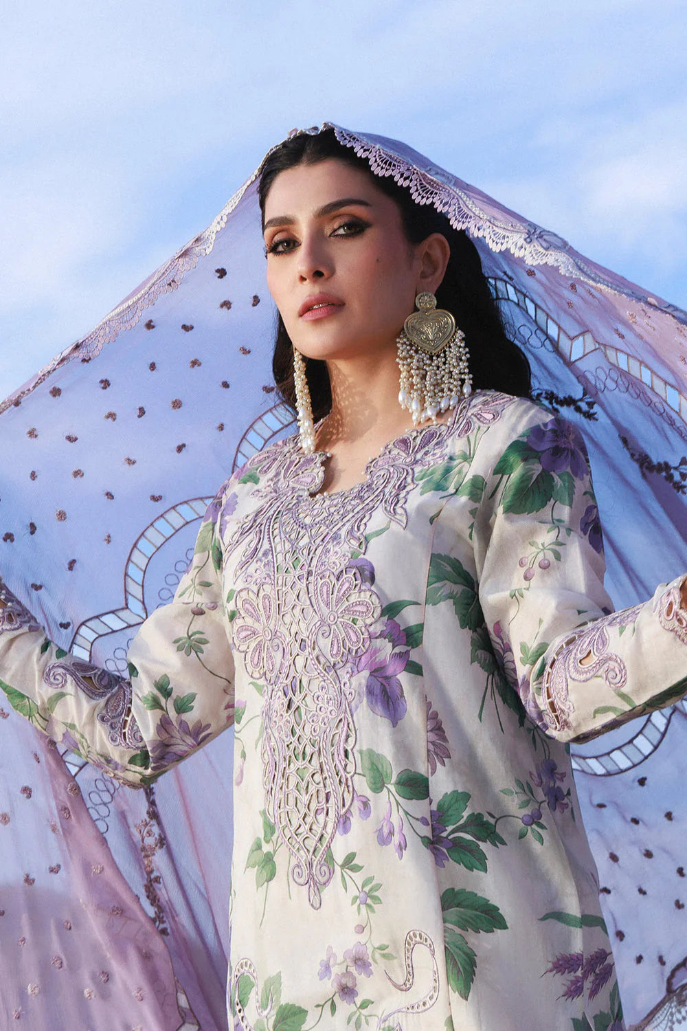 LILAC PRINT ZB-1071