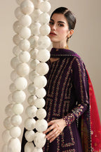 EGGPLANT DHANAK 3pc ZB-1181