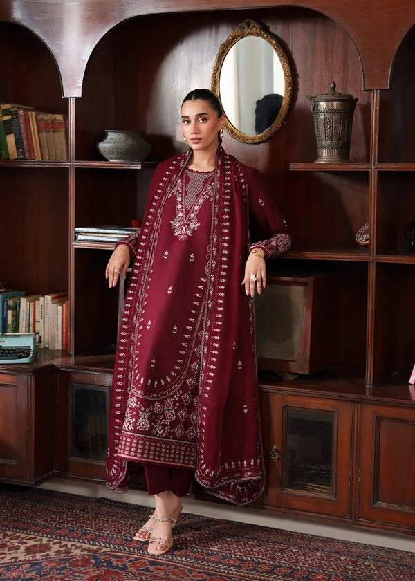 ROYAL MAROON 3pc ZB-1187