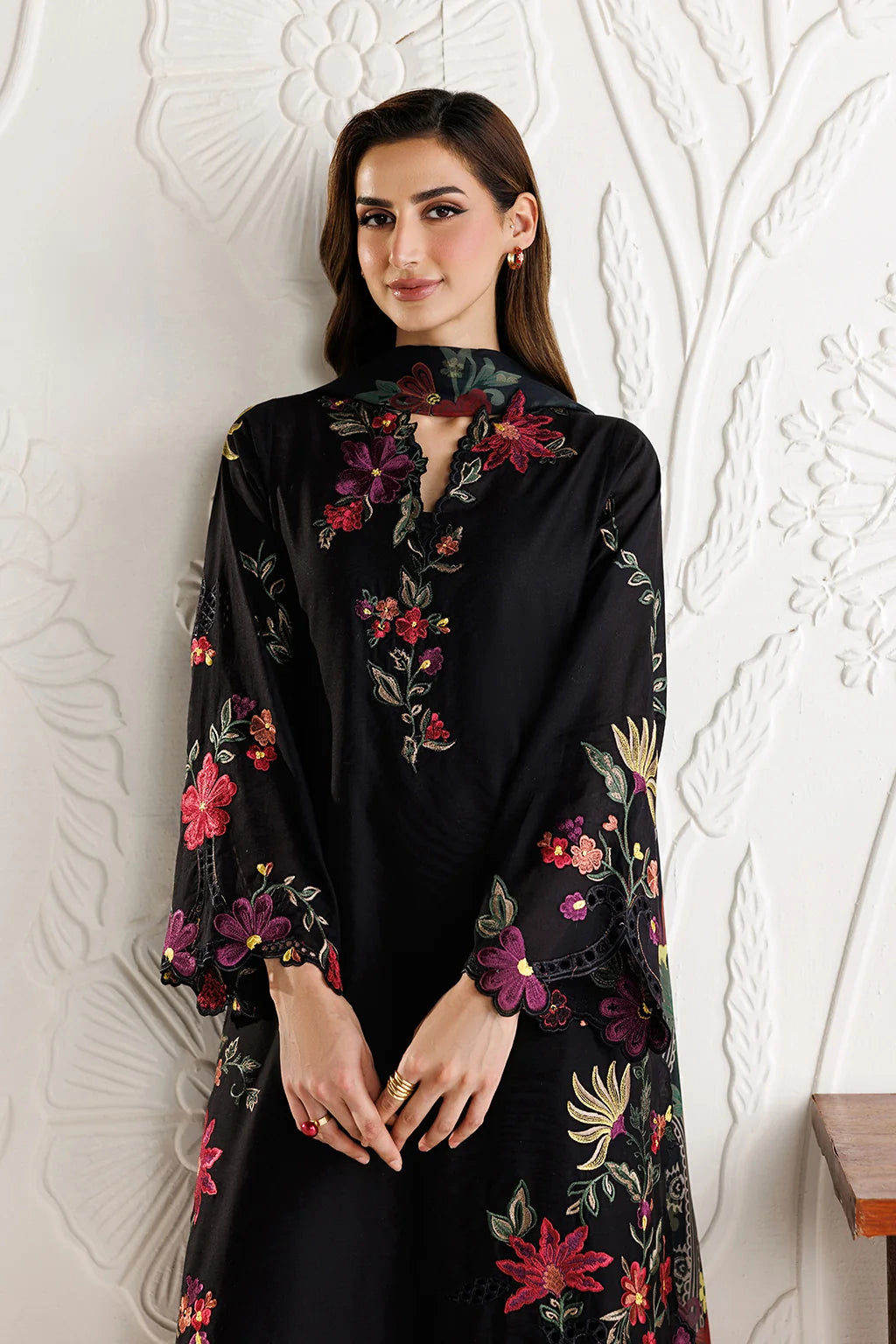 COOL BLACK DHANAK 3pc ZB-1189