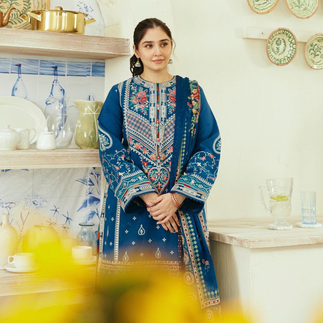 Arsh Blue 3PC ZB-5085