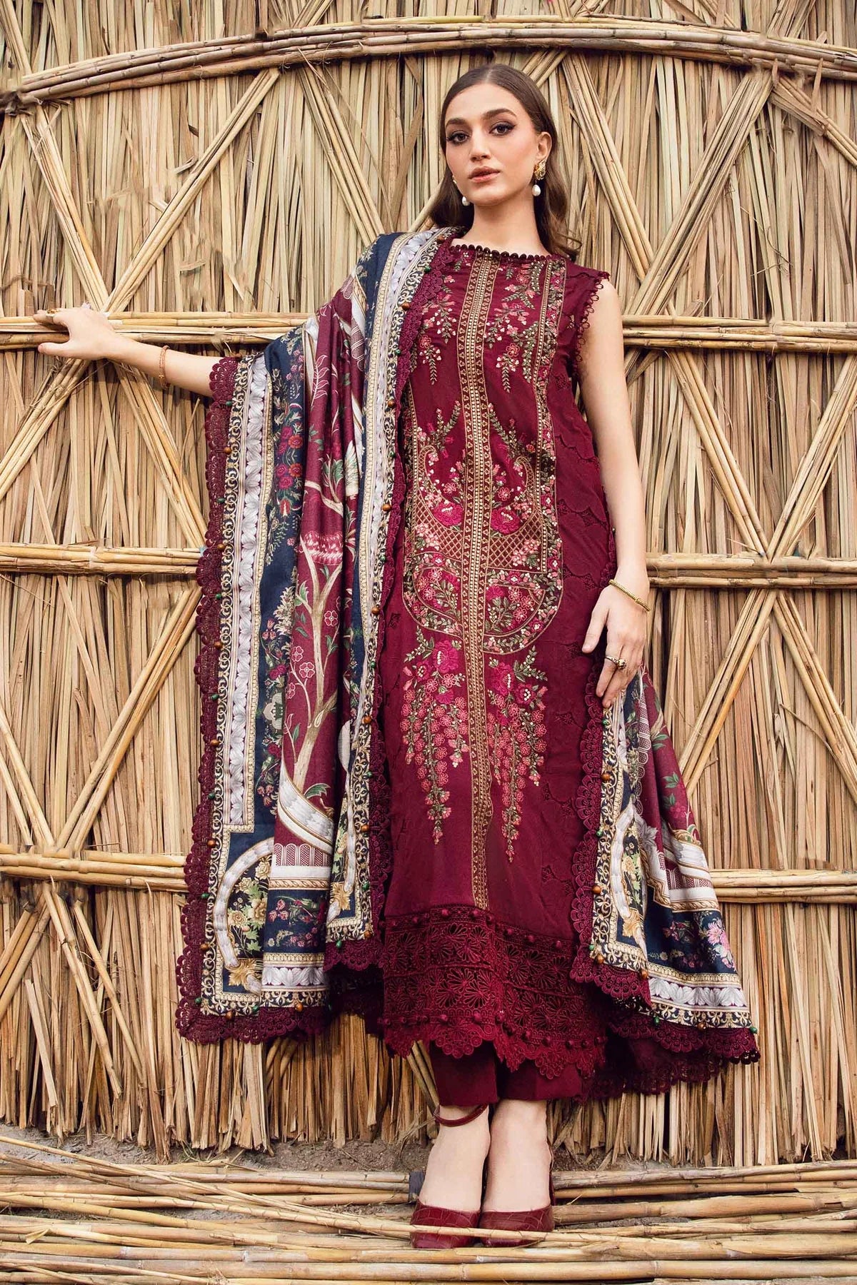 Berry Red 3pc  ZB-8056