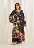 BLACK DHANAK 3pc ZB-1226