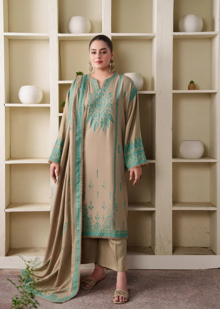 SALMON SKIN DHANAK 3pc ZB-1228
