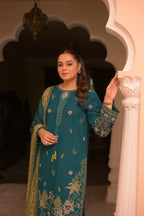 SEA BLUE DHANAK 3pc ZB-1225