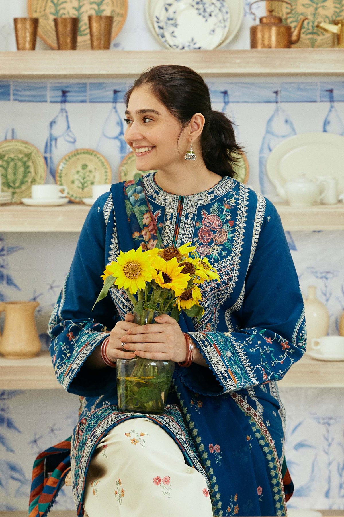 Arsh Blue 3PC ZB-5085
