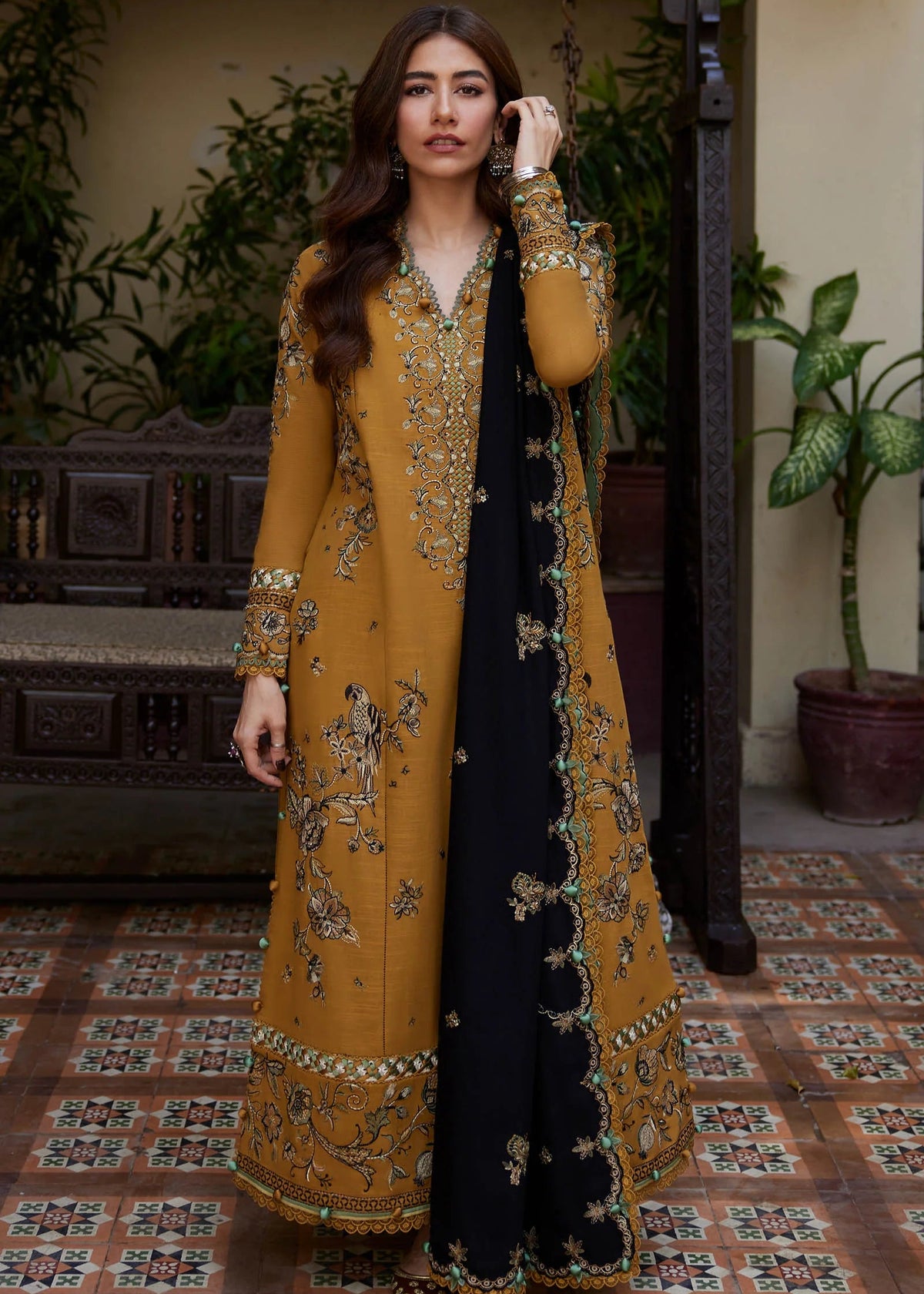 GOLDENROD DHANAK 3pc ZB-1182