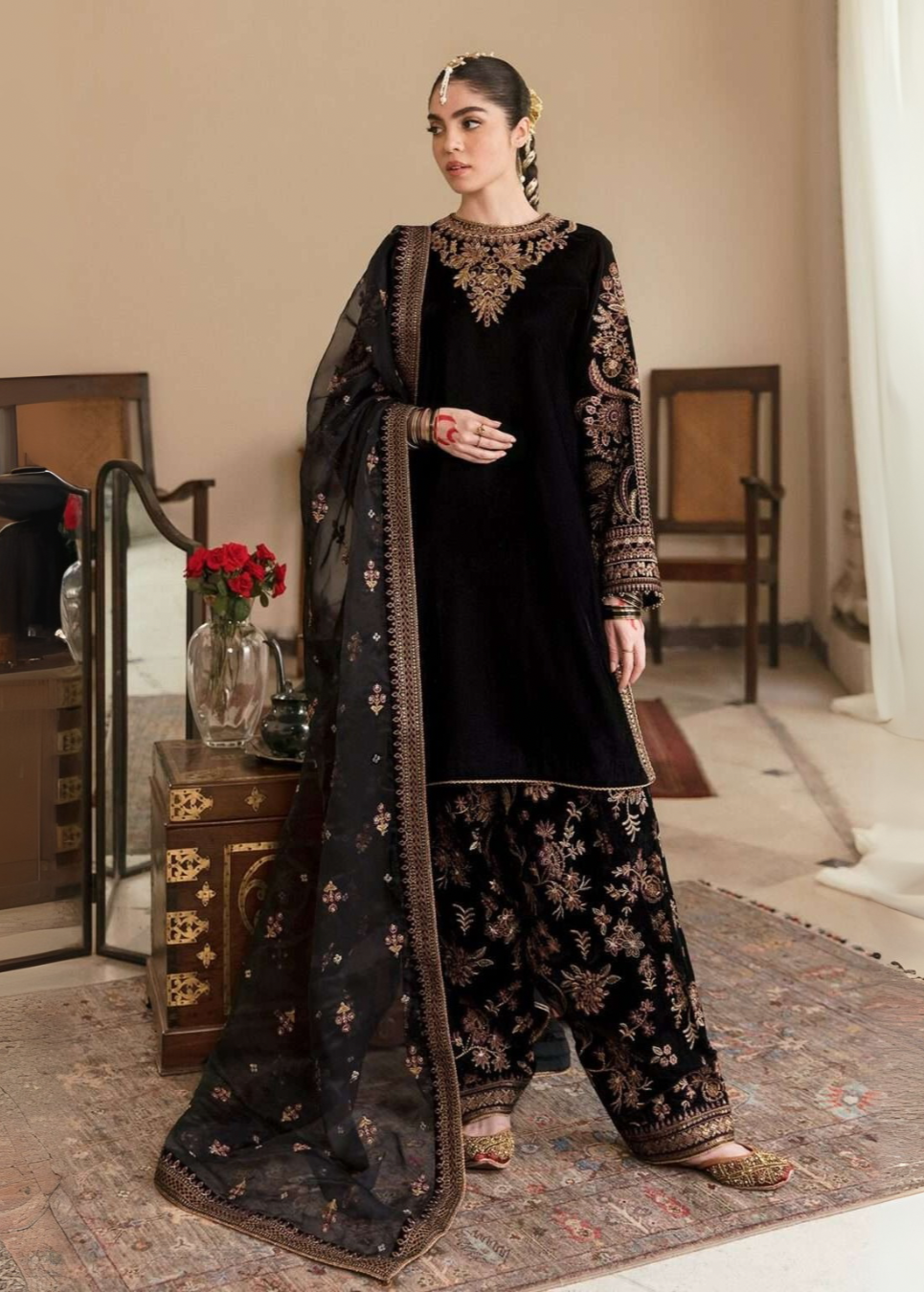 Wedding velvet Dress – ZUBI