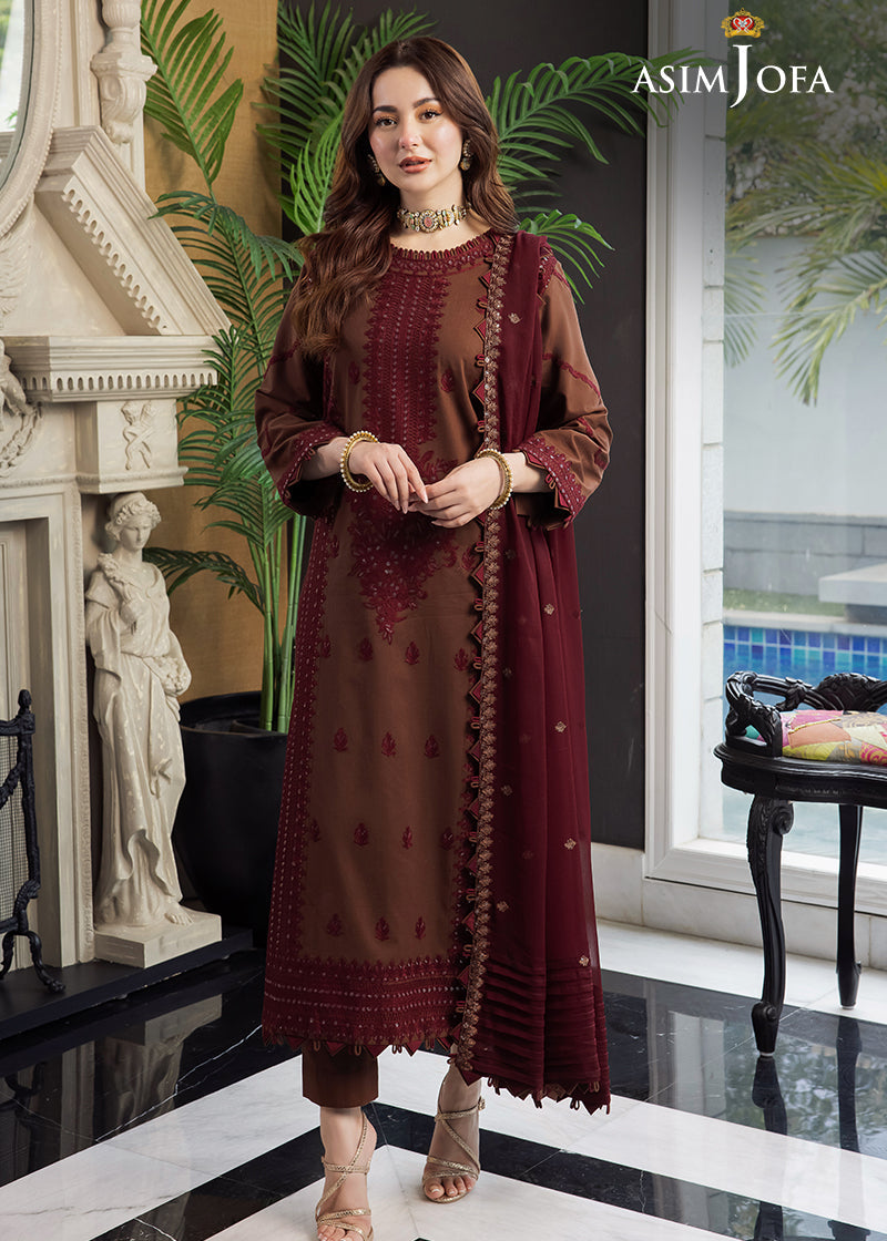 asim jofa embrodiery dress
