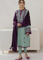 TEA GREEN DHANAK 3pc ZB-1165
