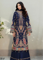 BERRY BLUE DHANAK 3pc ZB-1155