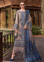 PIGEON GRAY DHANAK 3pc ZB-1163