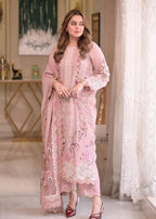 SALMON PINK DHANAK 3pc ZB-1208