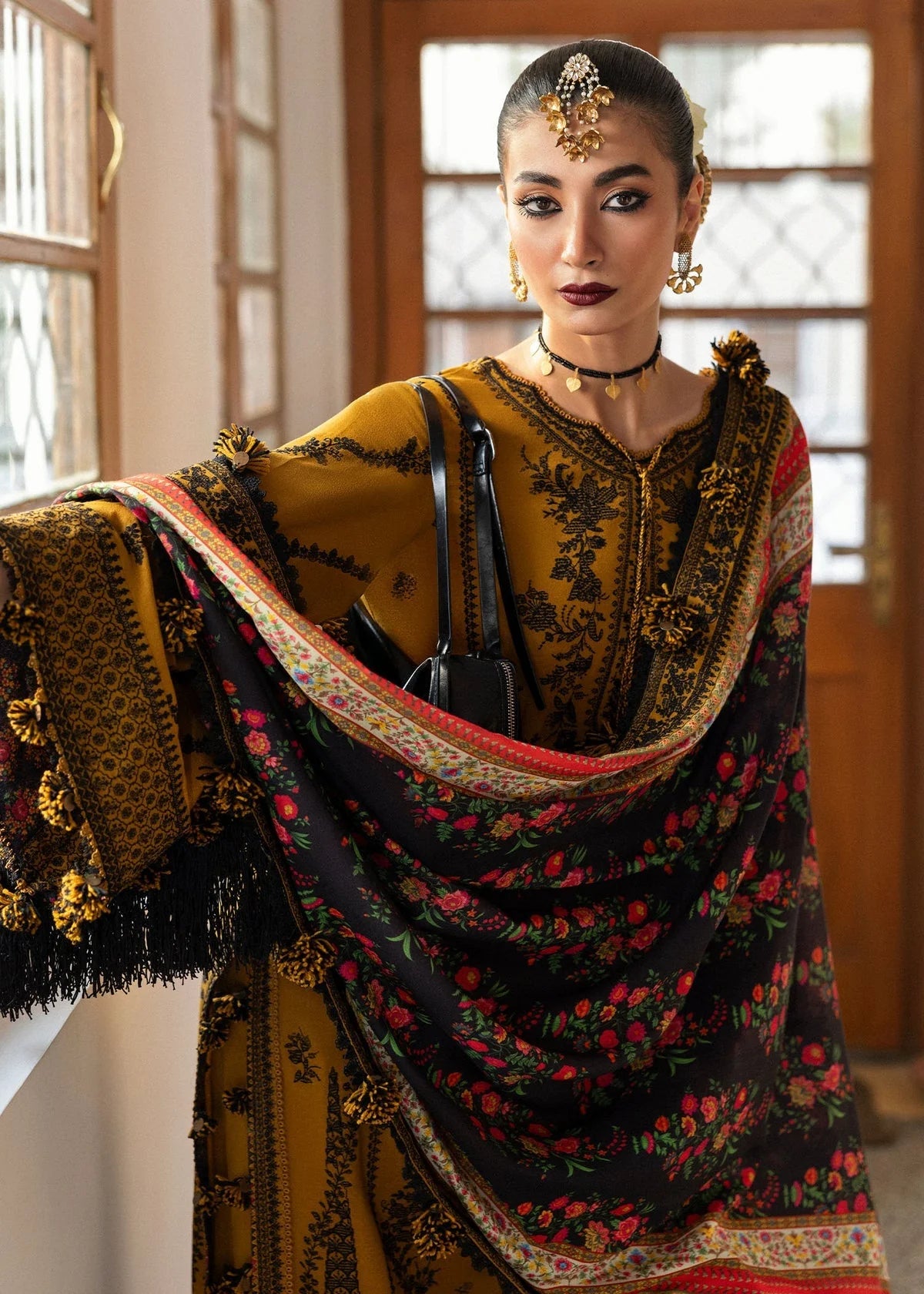 MUSTARD DHANAK 3pc ZB-1161