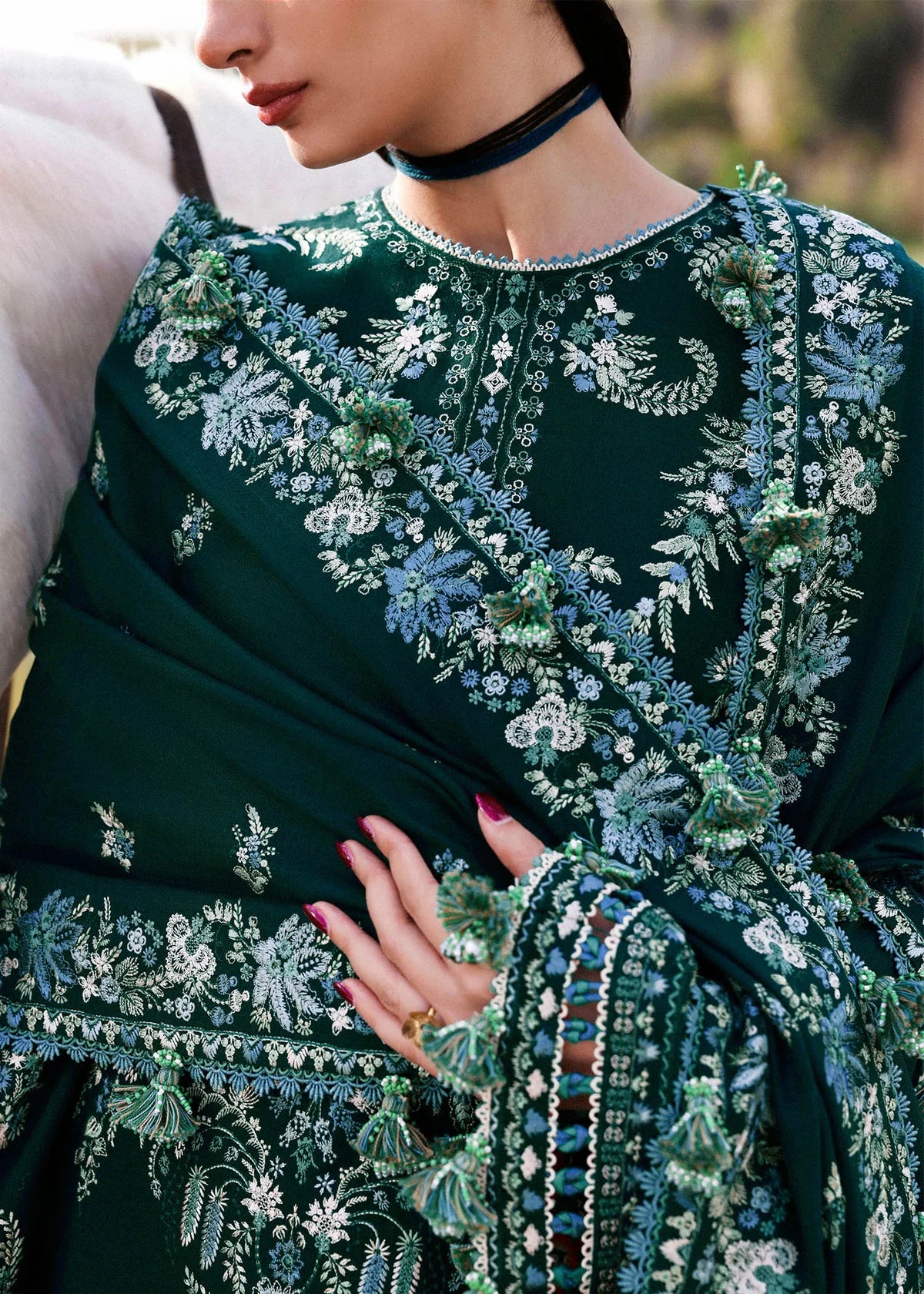PINE GREEN DHANAK 3pc ZB-1154