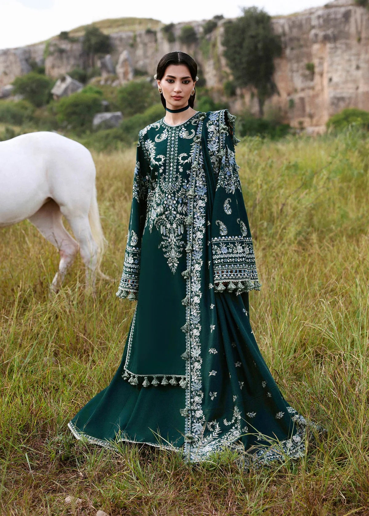 PINE GREEN DHANAK 3pc ZB-1154