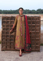 OLD YELLOW DHANAK 3pc ZB-1183